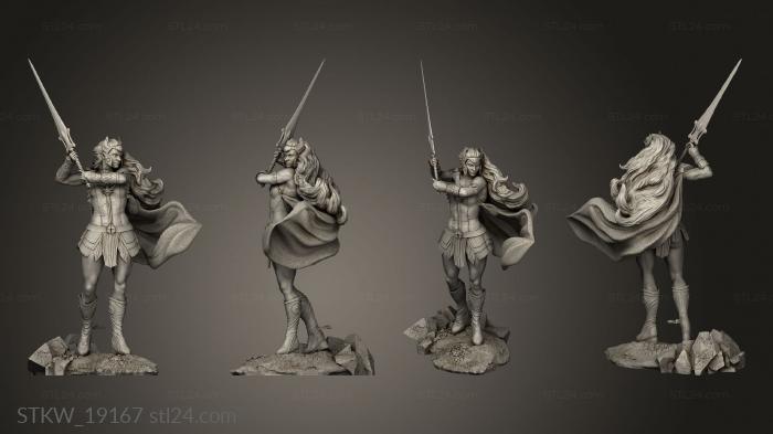 Military figurines (Shera, STKW_19167) 3D models for cnc