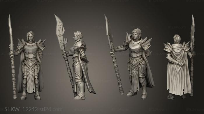 Military figurines (Paladin Wings, STKW_19242) 3D models for cnc