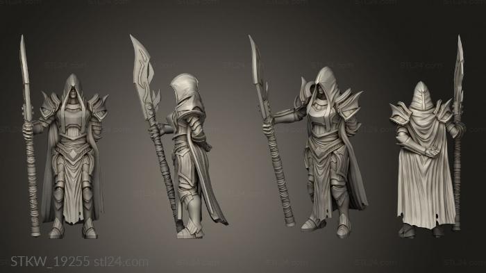 Military figurines (Paladin Wings Hood, STKW_19255) 3D models for cnc