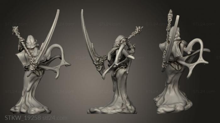Military figurines (Queen Slime Reaper, STKW_19258) 3D models for cnc