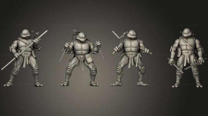 Military figurines (Teenage Mutant Ninja Turtles 1, STKW_1944) 3D models for cnc