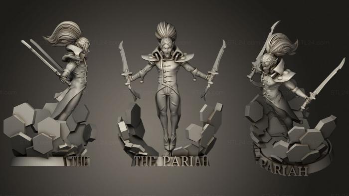 Military figurines (The Pariah, STKW_1967) 3D models for cnc