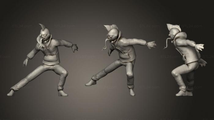 Military figurines (Toad X Men, STKW_1986) 3D models for cnc