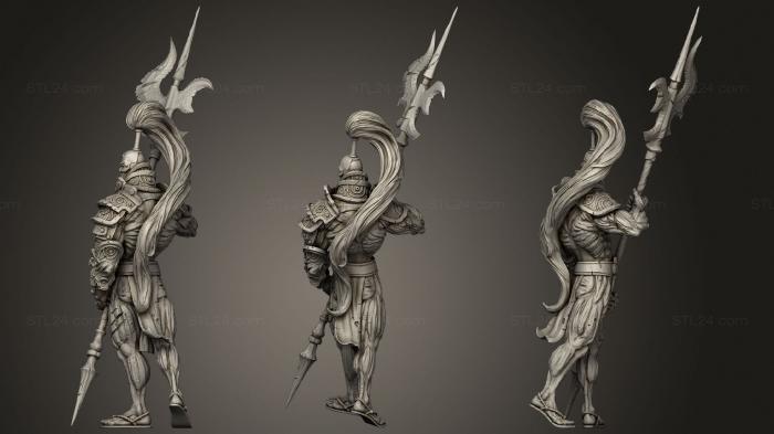 Military figurines (Tomb Knight Colossus Adi, STKW_1990) 3D models for cnc