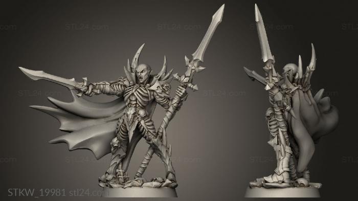 Vampires Drakenmir the Bonelord Sword Spear