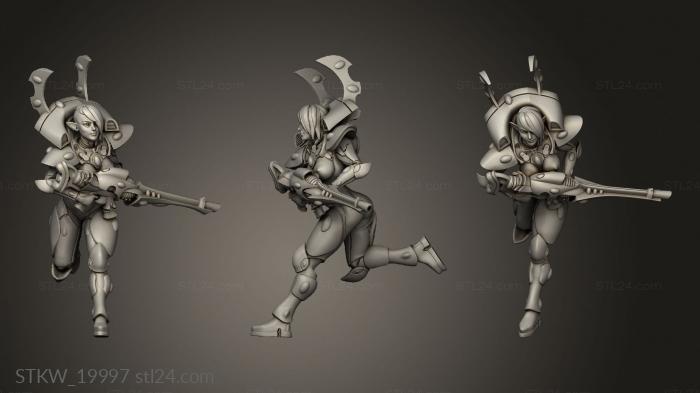 Space Elf Soldier Female