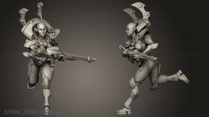 Space Elf Soldier Female