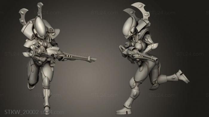 Space Elf Soldier Female