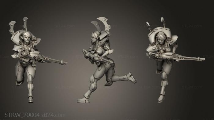 Space Elf Soldier Female