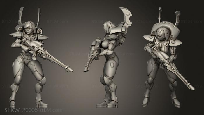 Space Elf Soldier Female