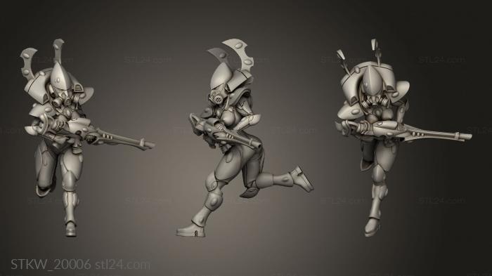 Space Elf Soldier Female