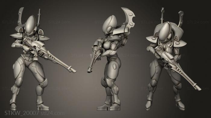 Space Elf Soldier Female