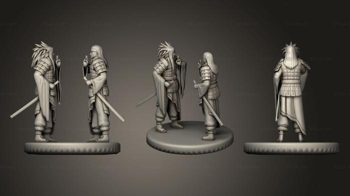Military figurines (Valley of the end 567, STKW_2020) 3D models for cnc