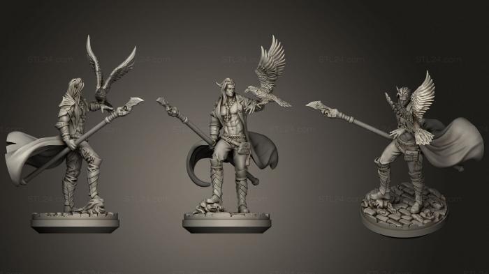 Military figurines (Vampires Cassius, STKW_2022) 3D models for cnc