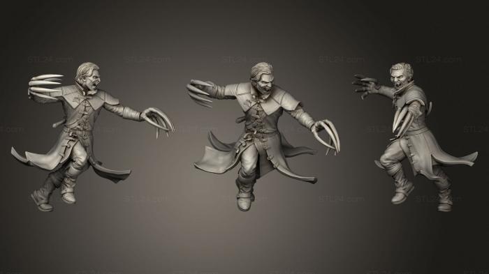 Military figurines (Vladreth (vampire form), STKW_2035) 3D models for cnc