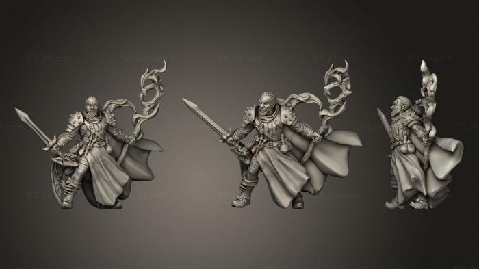Military figurines (Wappellious Spellbrush, STKW_2039) 3D models for cnc