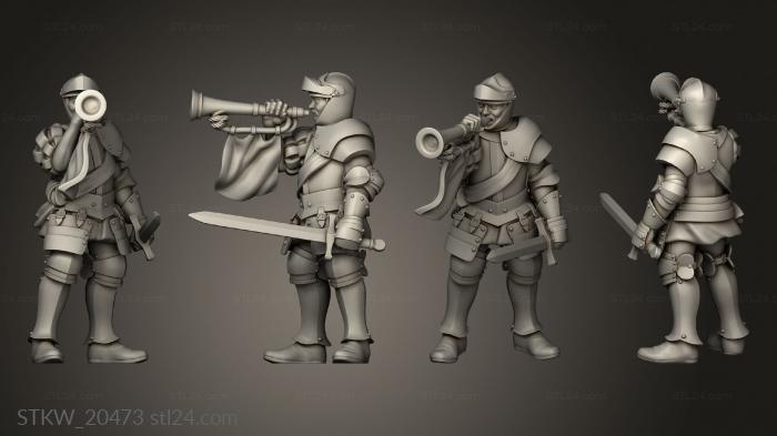 SUNLAND KNIGHTS ON FOOT KNIGHTS KNIGHT MUSICIAN