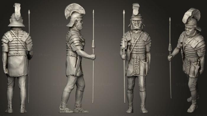 Military figurines (Warrior 0303 3, STKW_2065) 3D models for cnc