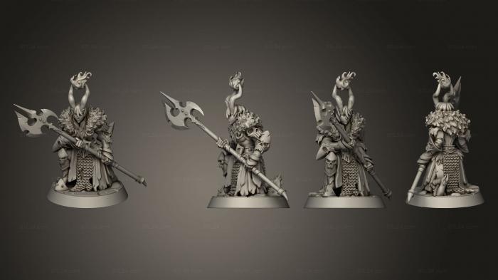 Military figurines (Abyssal Knights Timeri 2, STKW_2160) 3D models for cnc