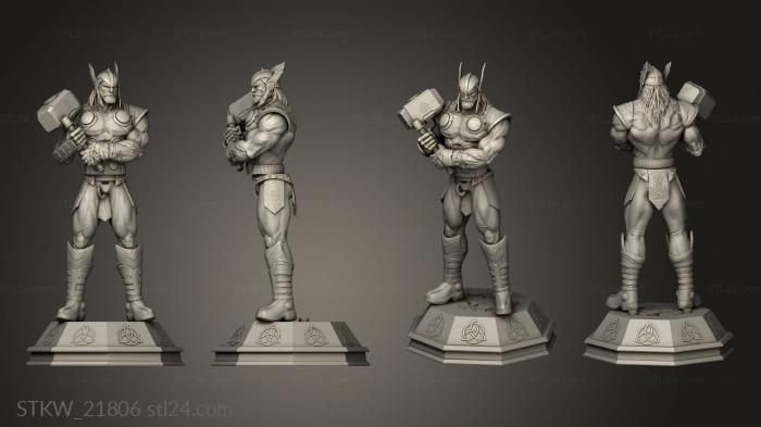 Military figurines (Thor, STKW_21806) 3D models for cnc