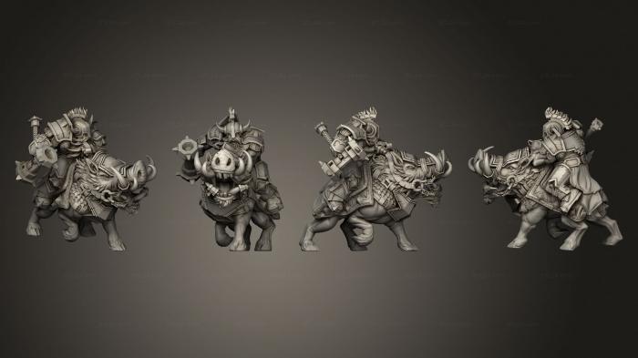 Military figurines (Adventurer s Guild Beast Master, STKW_2190) 3D models for cnc