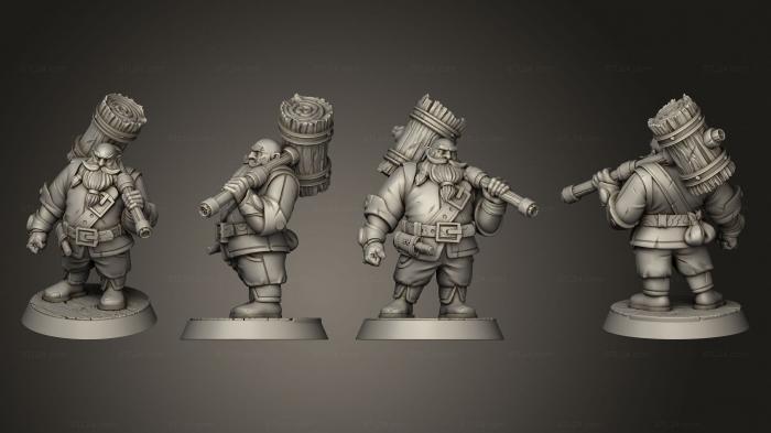 Military figurines (Adventurers Sunhammer, STKW_2193) 3D models for cnc