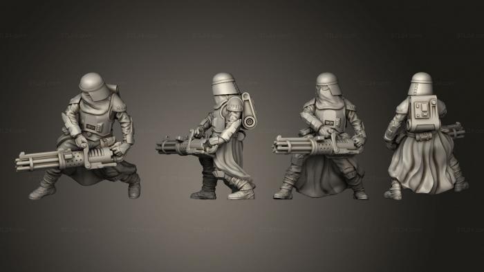 Military figurines (AEATROOPER POSE a 10, STKW_2209) 3D models for cnc
