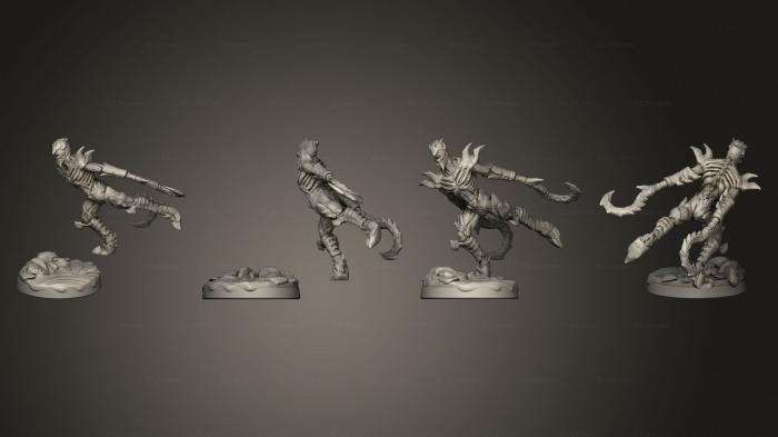 Military figurines (Affliction Pose 4, STKW_2217) 3D models for cnc