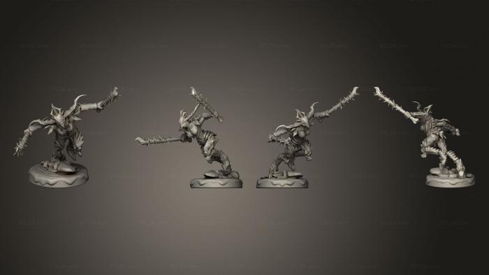 Military figurines (Affliction Pose 8, STKW_2219) 3D models for cnc