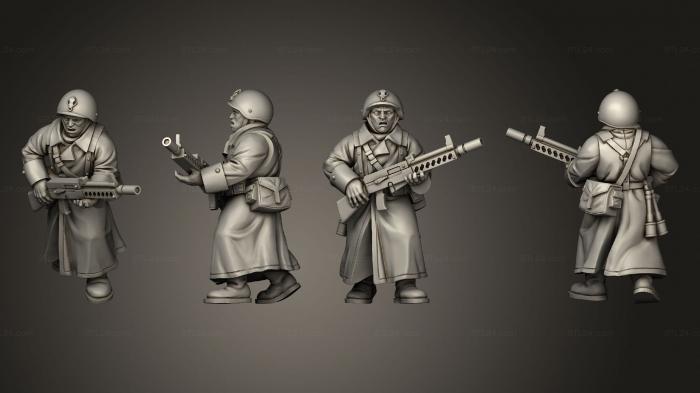 Military figurines (AK 47 Soldier 01, STKW_2258) 3D models for cnc