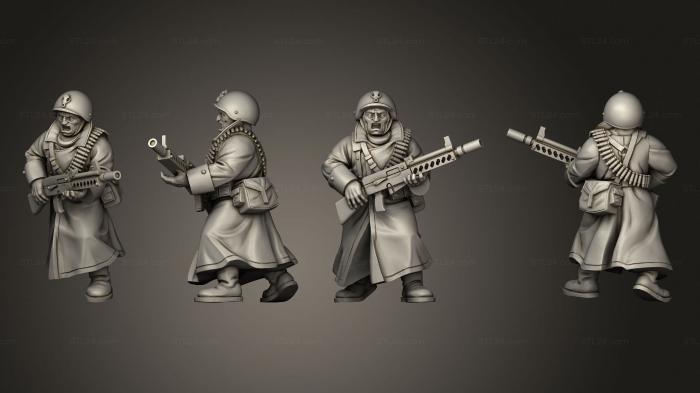 Military figurines (AK 47 Soldier 07, STKW_2263) 3D models for cnc