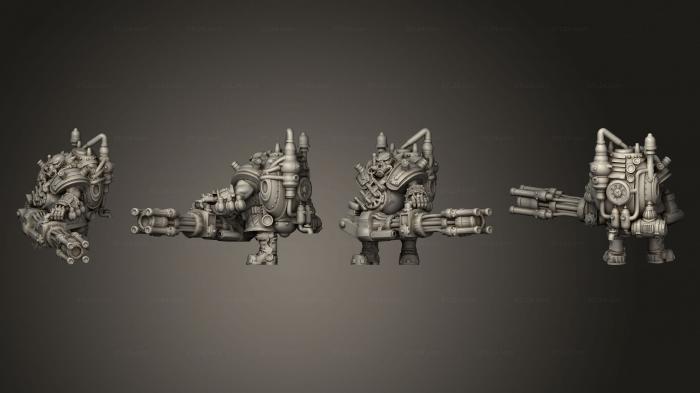 Military figurines (Alchemist 2, STKW_2287) 3D models for cnc