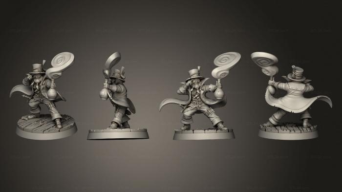 Military figurines (Alchemist, STKW_2294) 3D models for cnc
