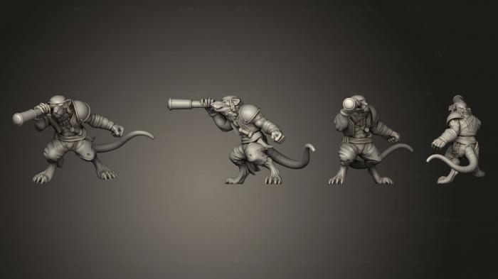 Military figurines (Alma negra 07, STKW_2320) 3D models for cnc