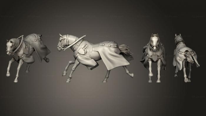 Military figurines (Alternative Horse 1, STKW_2340) 3D models for cnc