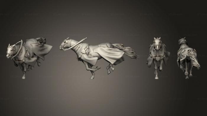 Military figurines (Alternative Horse 3, STKW_2342) 3D models for cnc