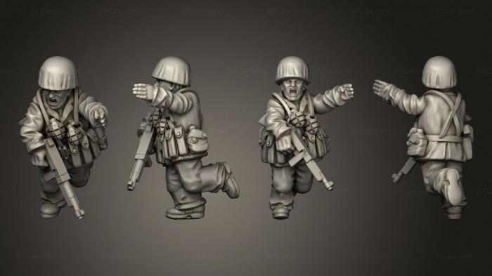 Military figurines (ALTERNATIVE NCO 2, STKW_2346) 3D models for cnc
