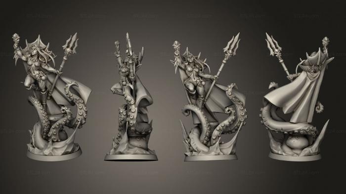 Military figurines (Alyssa Priestess of Holmuran, STKW_2371) 3D models for cnc
