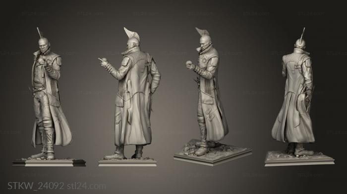 Military figurines (YONDU Guardianes, STKW_24092) 3D models for cnc