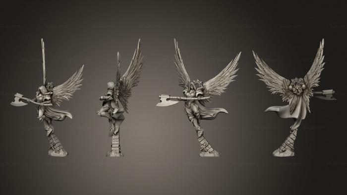 Military figurines (Angel A 05, STKW_2459) 3D models for cnc