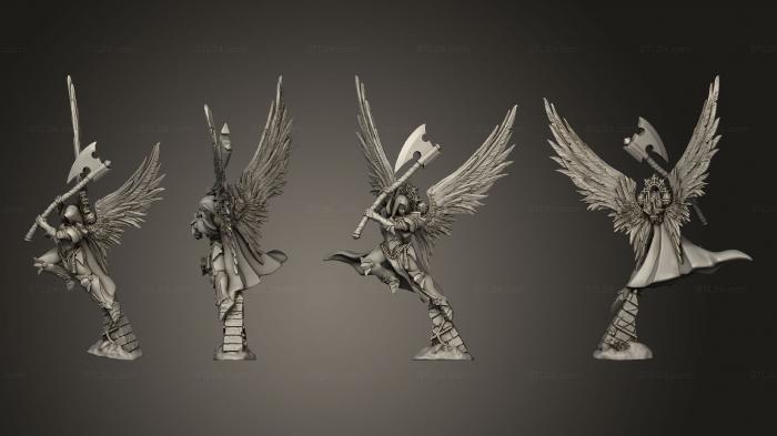 Military figurines (Angel A 06, STKW_2460) 3D models for cnc