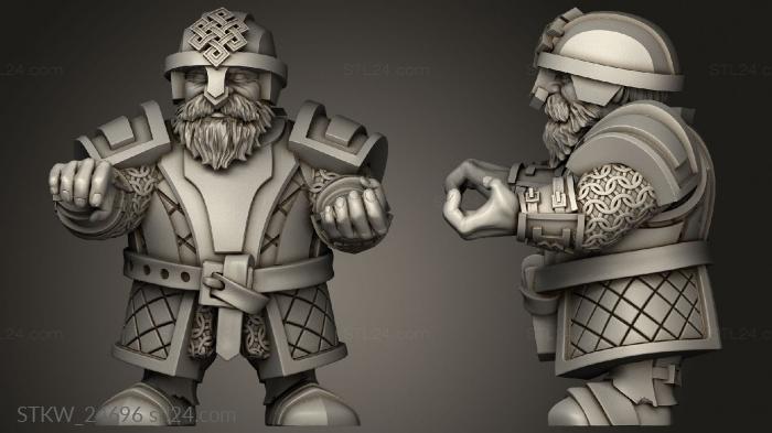 Airship Tak Crew Dwarf Captain