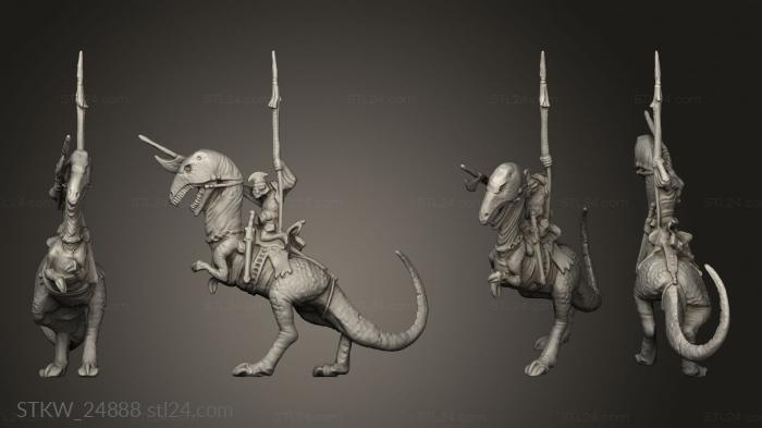 Military figurines (Grimnar, STKW_24888) 3D models for cnc