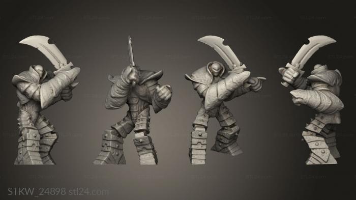 Military figurines (Iron Golem, STKW_24898) 3D models for cnc