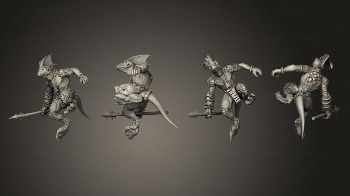 Military figurines (Ankylosaur 05, STKW_2496) 3D models for cnc