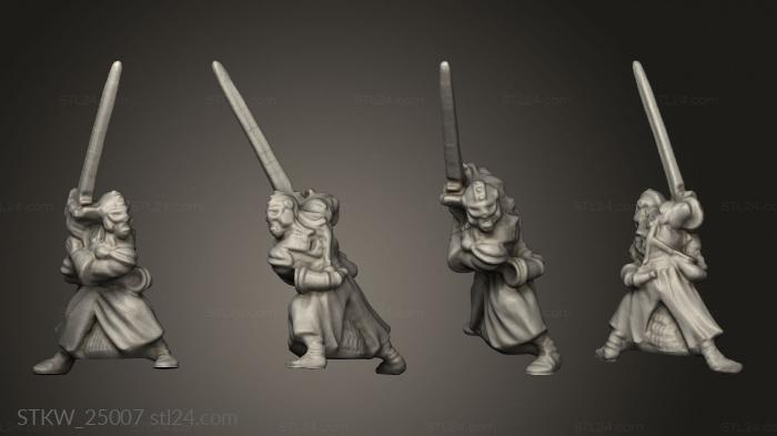 Military figurines (Tarn Viking Warriors, STKW_25007) 3D models for cnc