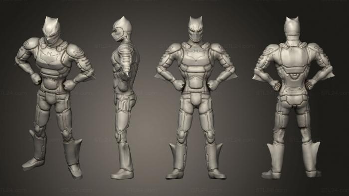 Military figurines (ANTIRIOT BATMAN, STKW_2502) 3D models for cnc