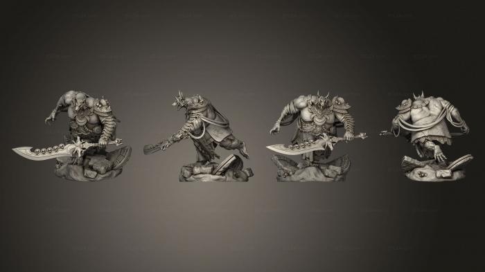 Military figurines (Anubian Brutes 01, STKW_2503) 3D models for cnc