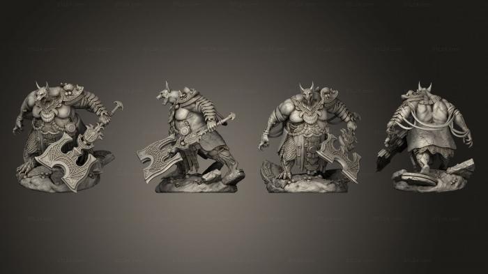 Military figurines (Anubian Brutes, STKW_2506) 3D models for cnc
