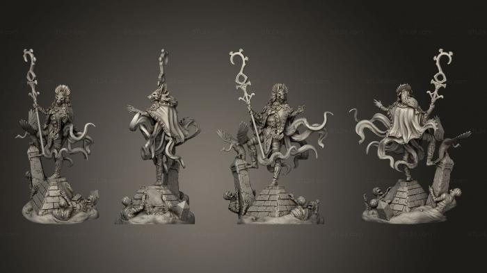 Military figurines (Anubian Priests 02, STKW_2508) 3D models for cnc